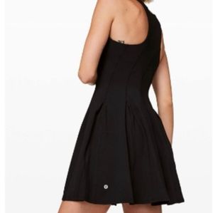 Lululemon Court Crush Racerback Tennis Dress Black- NO SIZE TAG